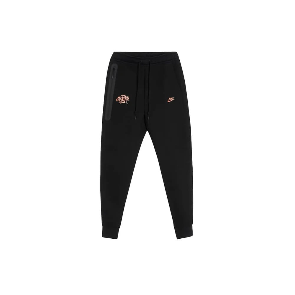 WhatsApp Image 2026-07-01 at 6.15.27 PM Nike Sportswear x Central Cee Tech Fleece Hoodie & Joggers Set Black/Metallic Red Bronze - Image 3