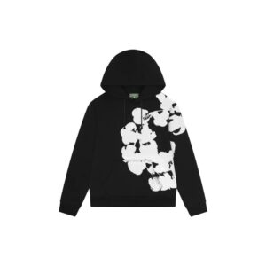 Denim Tears Big Cotton Wreath Sweatshirt Black