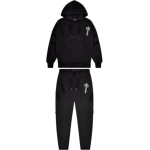 Trapstar Irongate Arch Chenille 2.0 Tracksuit Blackout