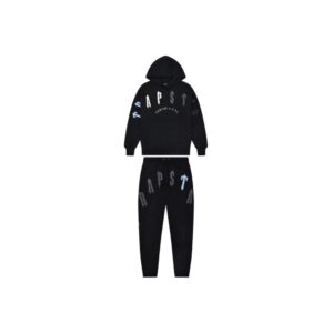 Trapstar Irongate Arch Chenille 2.0 Tracksuit Black/Ice