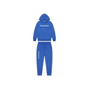 Trapstar Chenille Decoded 2.0 Hooded Tracksuit Dazzling Blue