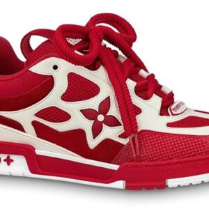 Louis Vuitton Skate Sneaker Red White