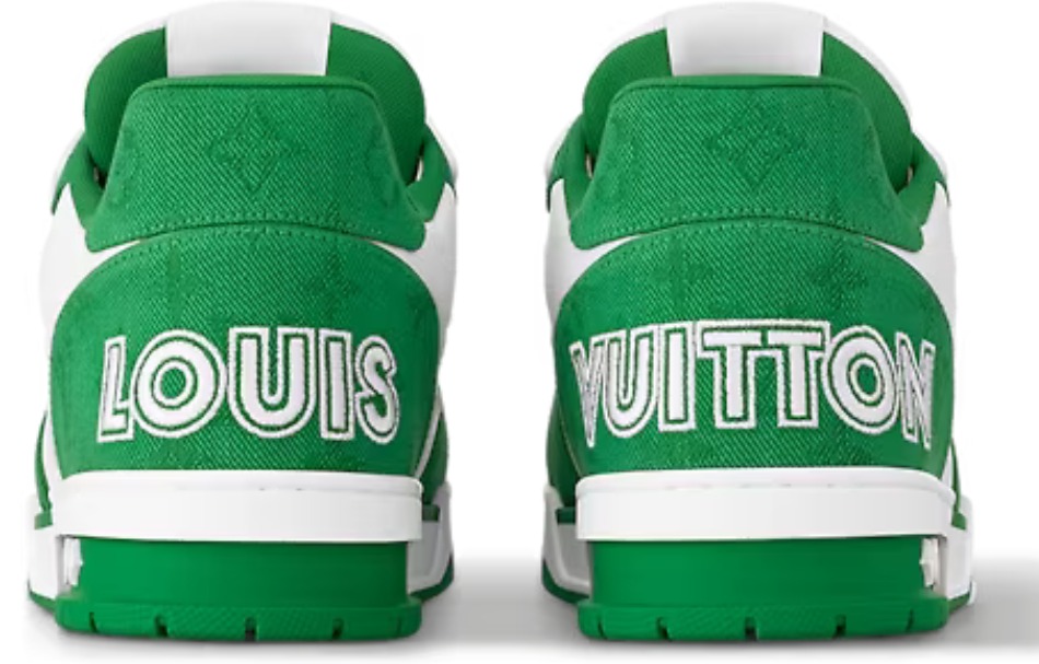 Louis Vuitton Trainer ‘White Green’ - Image 3