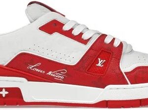 Louis Vuitton Trainer ‘White Red’