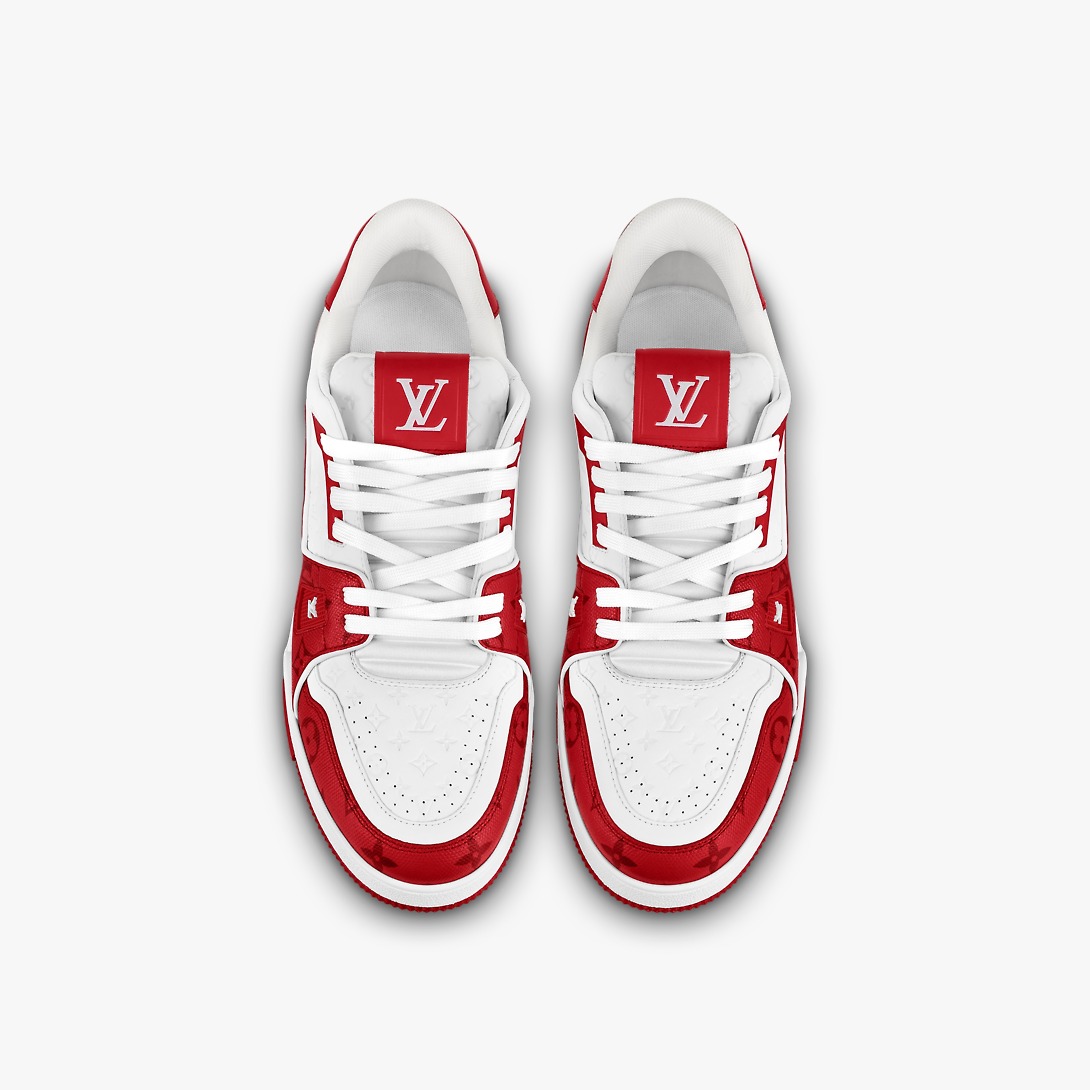 Louis Vuitton Trainer ‘White Red’ - Image 2