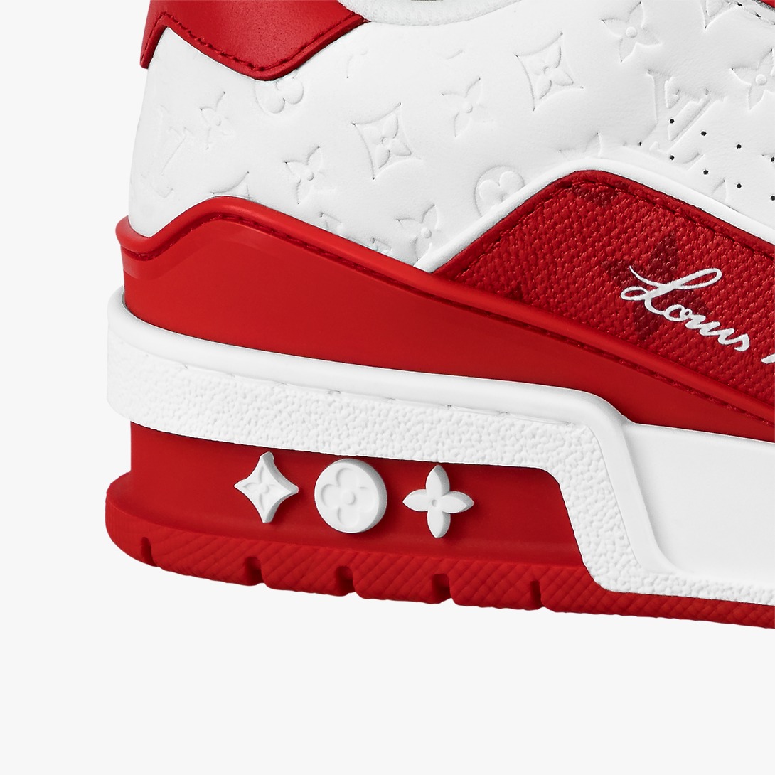 Louis Vuitton Trainer ‘White Red’ - Image 3