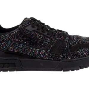 Louis Vuitton Trainer ‘Black Rhinestones’