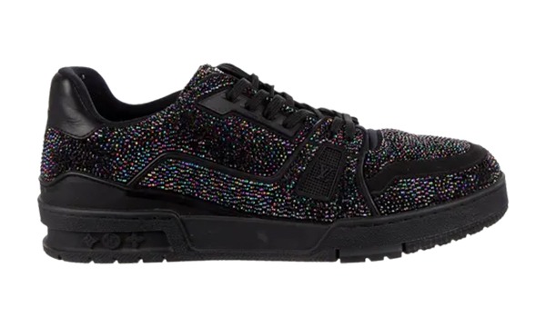 Louis Vuitton Trainer ‘Black Rhinestones’