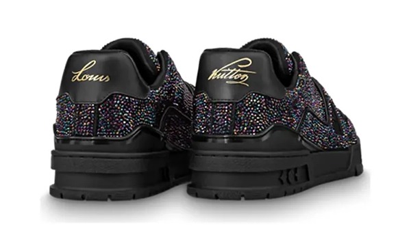 Louis Vuitton Trainer ‘Black Rhinestones’ - Image 2