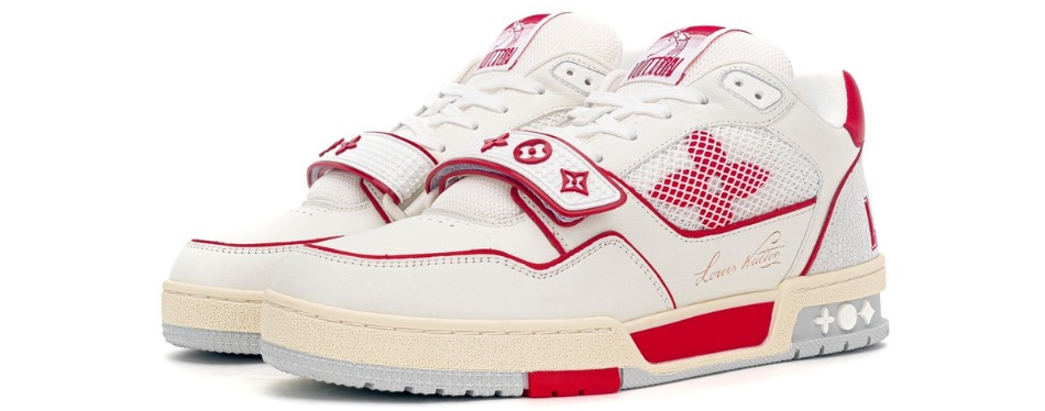 Louis Vuitton Trainer ‘Red’ - Image 2