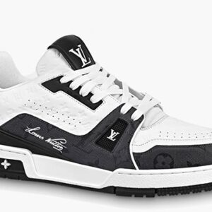 Louis Vuitton Trainer #54 Black White