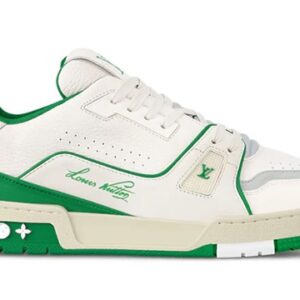 Louis Vuitton Trainer 54 Signature White Green