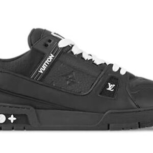 Louis Vuitton Trainer Black Embossed Monogram