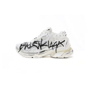 Balenciaga Runner Graffiti -White And Black