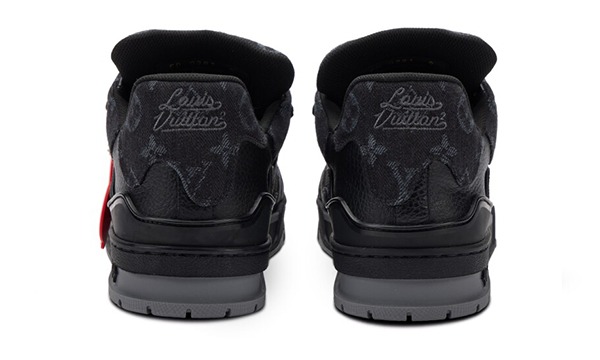 Louis Vuitton Trainer x Nigo Black Denim nigo - Image 2