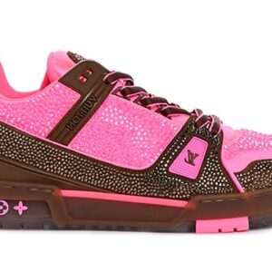 Louis Vuitton Trainers ‘Crystal Pink and Brown’
