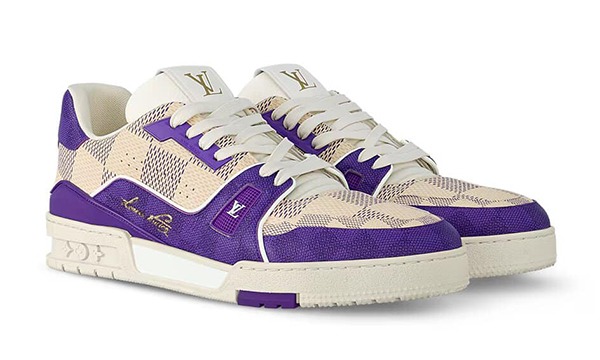 Louis Vuitton Trainer Purple - Image 2