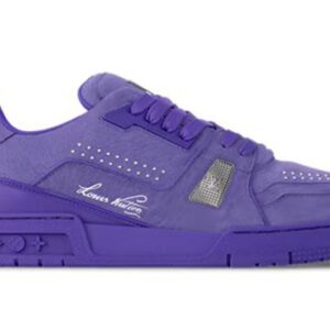 Louis Vuitton Trainer Sneaker Purple