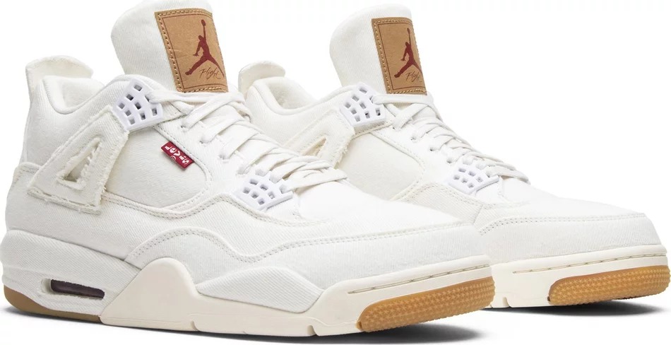 Air Jordan 4 ‘White Denim – Levi’s’ - Image 2