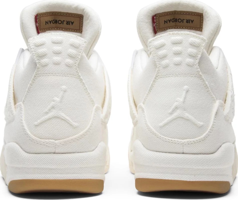 Air Jordan 4 ‘White Denim – Levi’s’ - Image 3