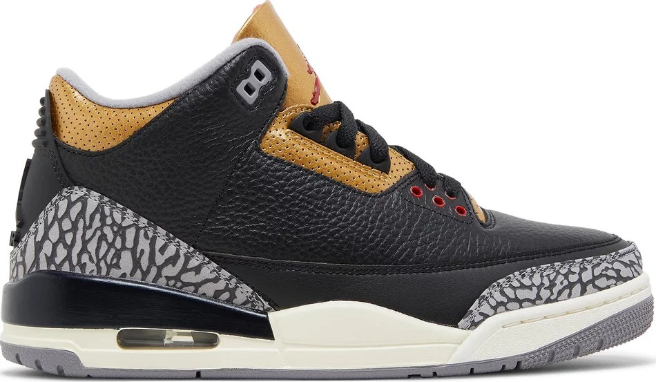 Air Jordan 3 Retro ‘Black Gold’