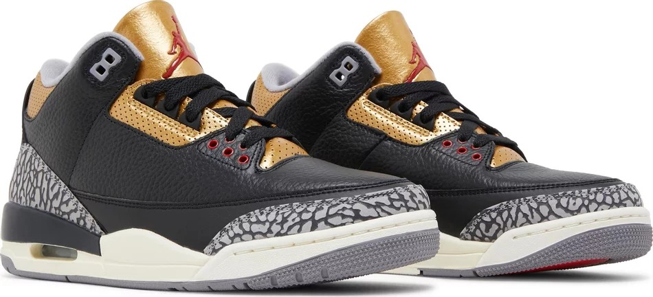 Air Jordan 3 Retro ‘Black Gold’ - Image 2